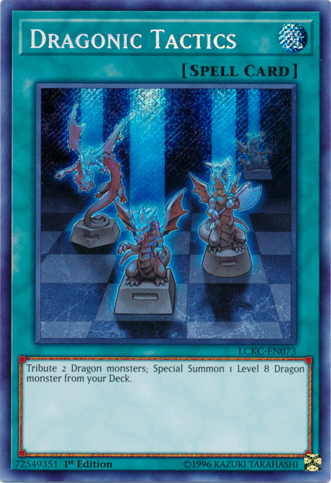 Dragonic Tactics [LCKC-EN073] Secret Rare | Dragon's Lair Comics and Fantasy Houston TX