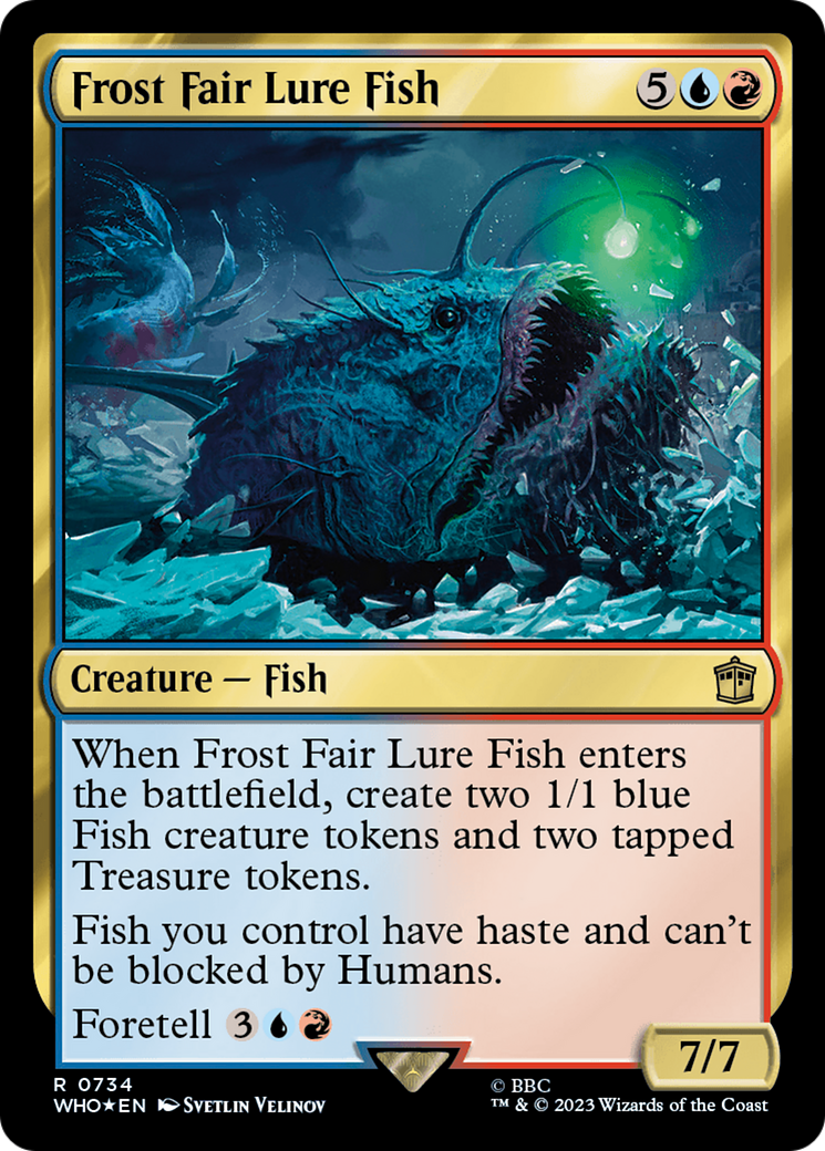 Frost Fair Lure Fish (Surge Foil) [Doctor Who] | Dragon's Lair Comics and Fantasy Houston TX