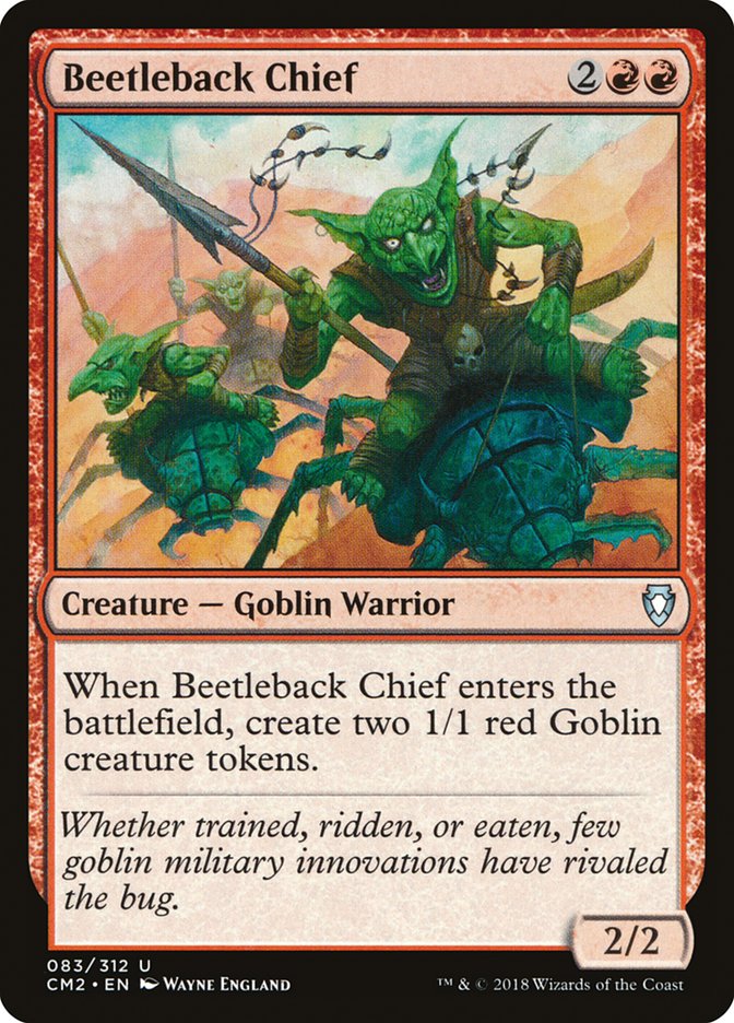 Beetleback Chief [Commander Anthology Volume II] | Dragon's Lair Comics and Fantasy Houston TX