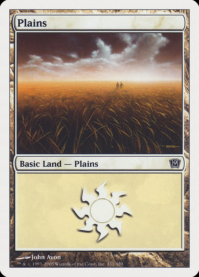 Plains (331) [Ninth Edition] | Dragon's Lair Comics and Fantasy Houston TX