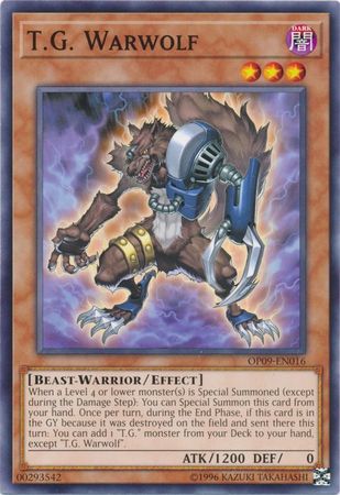 T.G. Warwolf [OP09-EN016] Common | Dragon's Lair Comics and Fantasy Houston TX
