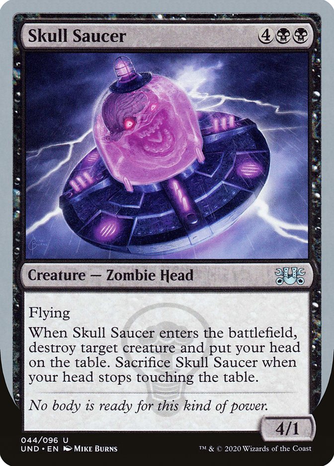 Skull Saucer [Unsanctioned] | Dragon's Lair Comics and Fantasy Houston TX