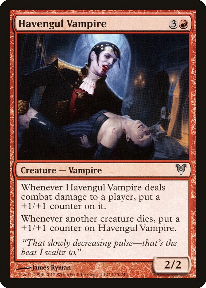 Havengul Vampire [Avacyn Restored] | Dragon's Lair Comics and Fantasy Houston TX