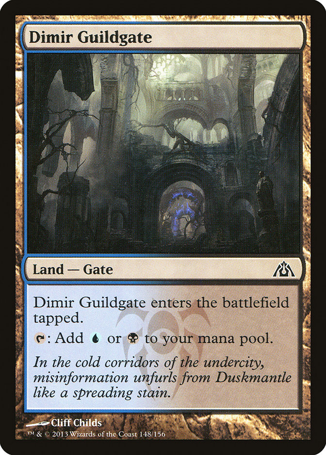 Dimir Guildgate [Dragon's Maze] | Dragon's Lair Comics and Fantasy Houston TX