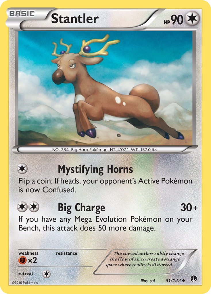 Stantler (91/122) [XY: BREAKpoint] | Dragon's Lair Comics and Fantasy Houston TX