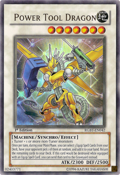 Power Tool Dragon [RGBT-EN042] Ultra Rare | Dragon's Lair Comics and Fantasy Houston TX