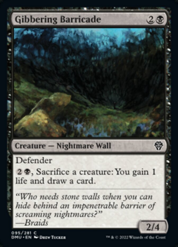 Gibbering Barricade [Dominaria United] | Dragon's Lair Comics and Fantasy Houston TX