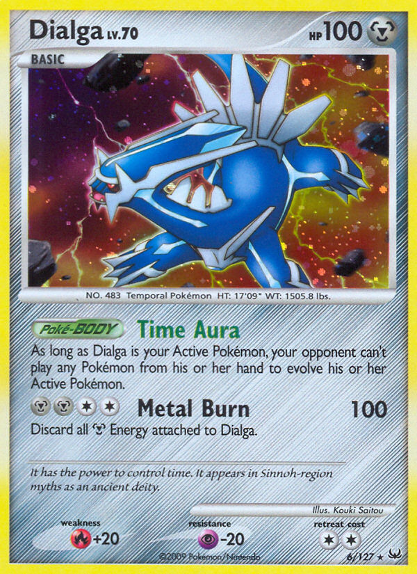 Dialga (6/127) [Platinum: Base Set] | Dragon's Lair Comics and Fantasy Houston TX