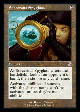 Sorcerous Spyglass (Timeshifted) [Time Spiral Remastered] | Dragon's Lair Comics and Fantasy Houston TX