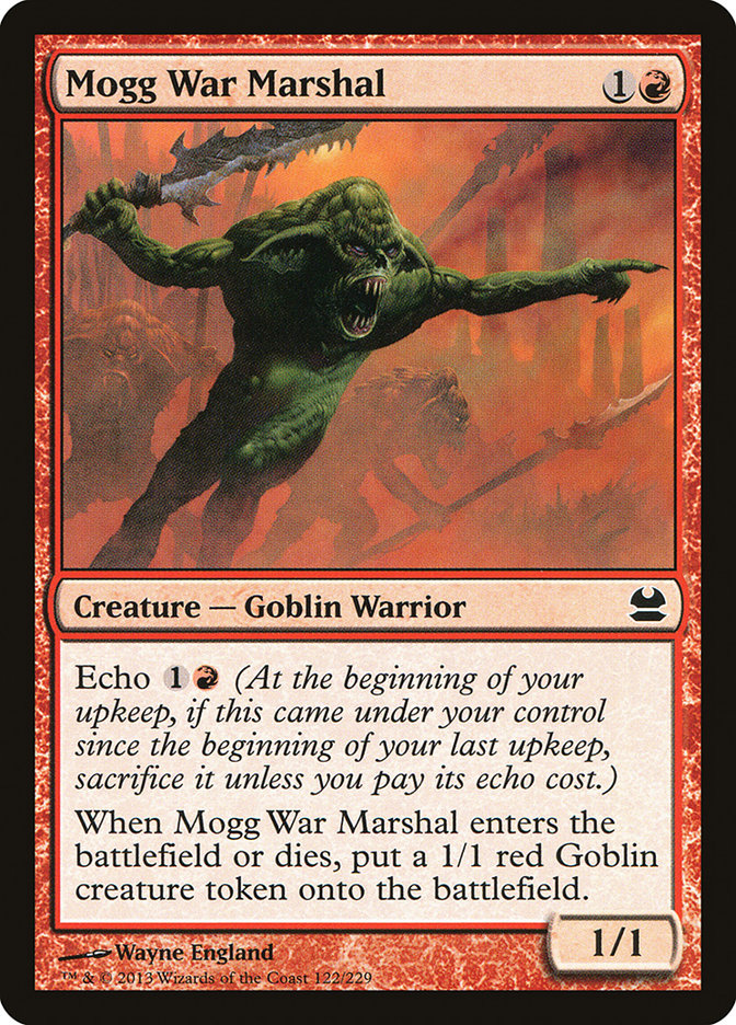 Mogg War Marshal [Modern Masters] | Dragon's Lair Comics and Fantasy Houston TX