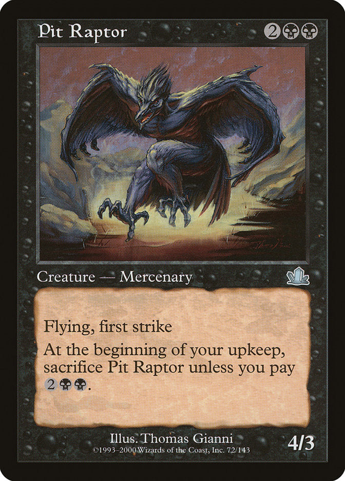 Pit Raptor [Prophecy] | Dragon's Lair Comics and Fantasy Houston TX