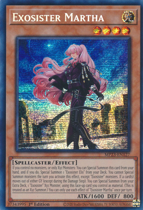 Exosister Martha [MP23-EN127] Prismatic Secret Rare | Dragon's Lair Comics and Fantasy Houston TX