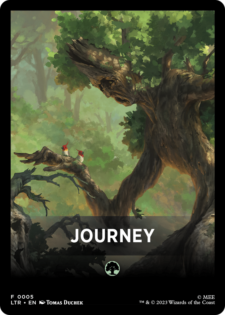 Journey Theme Card [The Lord of the Rings: Tales of Middle-Earth Tokens] | Dragon's Lair Comics and Fantasy Houston TX