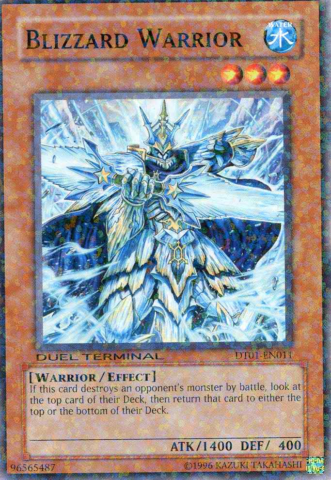 Blizzard Warrior [DT01-EN011] Common | Dragon's Lair Comics and Fantasy Houston TX