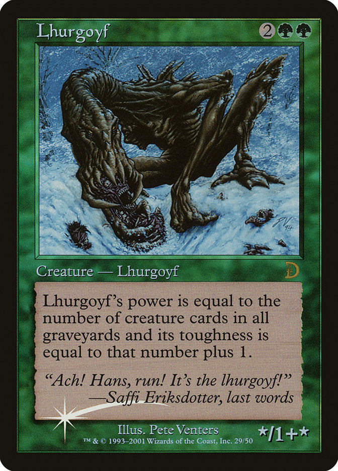Lhurgoyf [Deckmasters] | Dragon's Lair Comics and Fantasy Houston TX