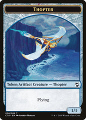 Survivor // Myr (023) Double-Sided Token [Commander 2018 Tokens] | Dragon's Lair Comics and Fantasy Houston TX