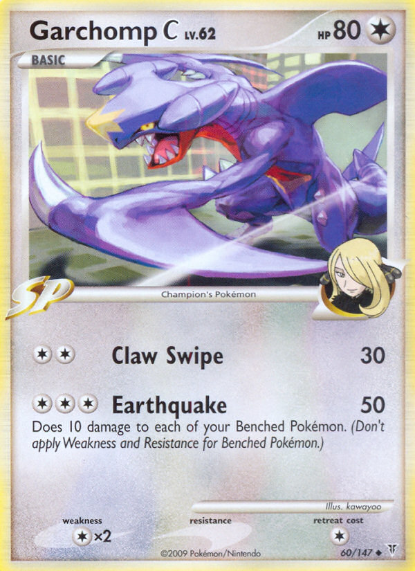 Garchomp C (60/147) [Platinum: Supreme Victors] | Dragon's Lair Comics and Fantasy Houston TX