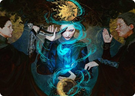 Witness the Future Art Card [Innistrad: Crimson Vow Art Series] | Dragon's Lair Comics and Fantasy Houston TX