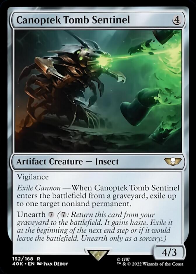 Canoptek Tomb Sentinel (Surge Foil) [Warhammer 40,000] | Dragon's Lair Comics and Fantasy Houston TX