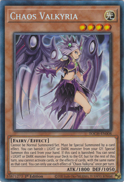 Chaos Valkyria [TOCH-EN008] Collector's Rare | Dragon's Lair Comics and Fantasy Houston TX