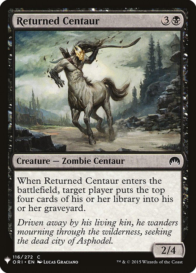 Returned Centaur [Mystery Booster] | Dragon's Lair Comics and Fantasy Houston TX