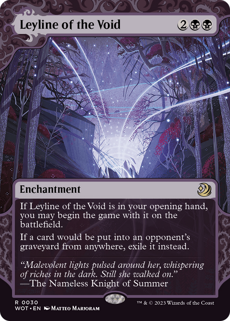 Leyline of the Void [Wilds of Eldraine: Enchanting Tales] | Dragon's Lair Comics and Fantasy Houston TX