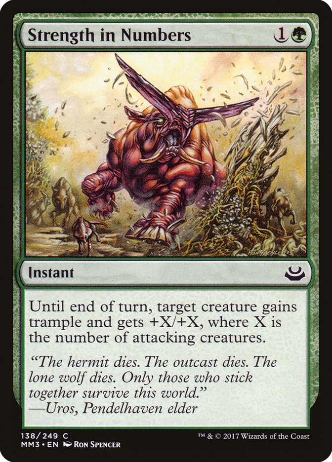 Strength in Numbers [Modern Masters 2017] | Dragon's Lair Comics and Fantasy Houston TX