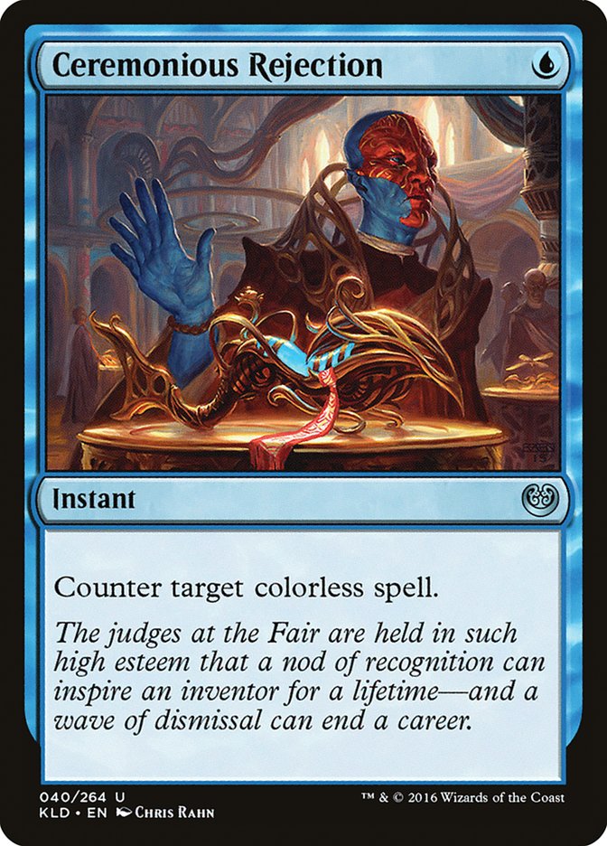 Ceremonious Rejection [Kaladesh] | Dragon's Lair Comics and Fantasy Houston TX
