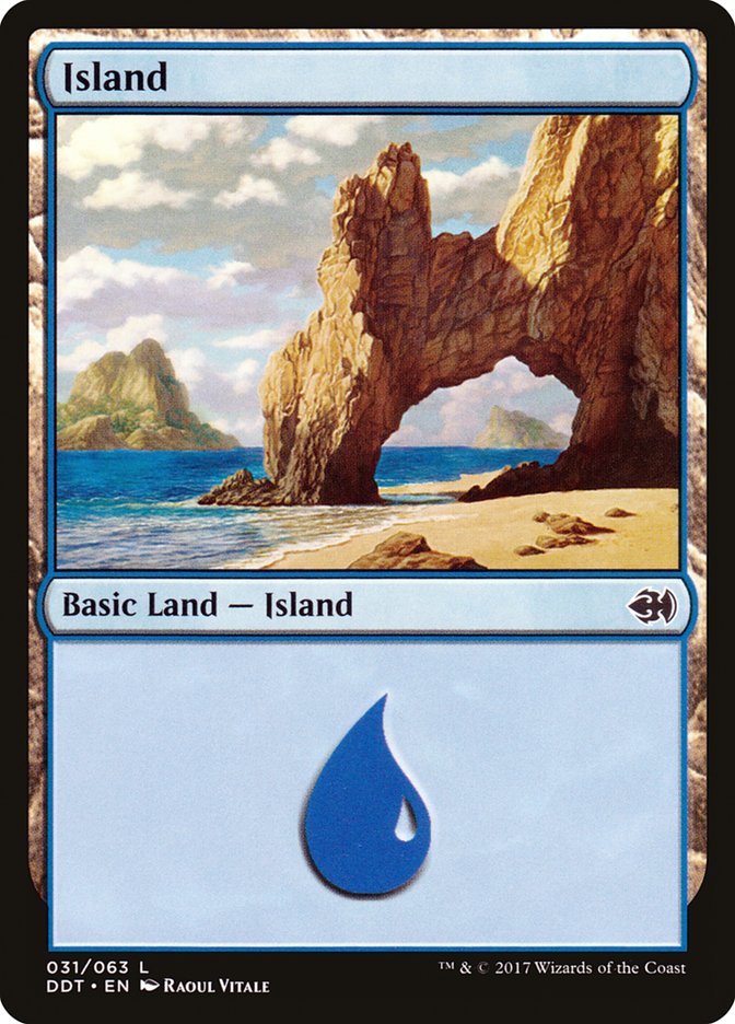Island (31) [Duel Decks: Merfolk vs. Goblins] | Dragon's Lair Comics and Fantasy Houston TX