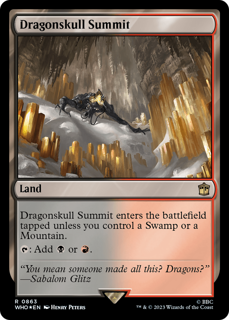Dragonskull Summit (Surge Foil) [Doctor Who] | Dragon's Lair Comics and Fantasy Houston TX