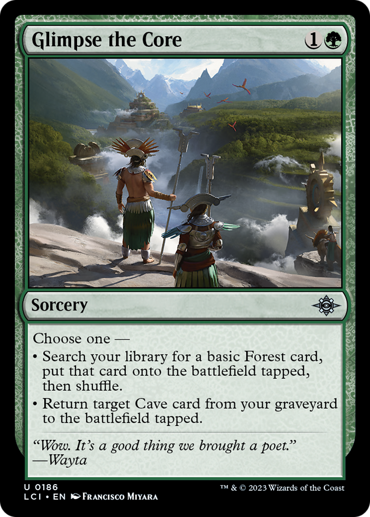 Glimpse the Core [The Lost Caverns of Ixalan] | Dragon's Lair Comics and Fantasy Houston TX