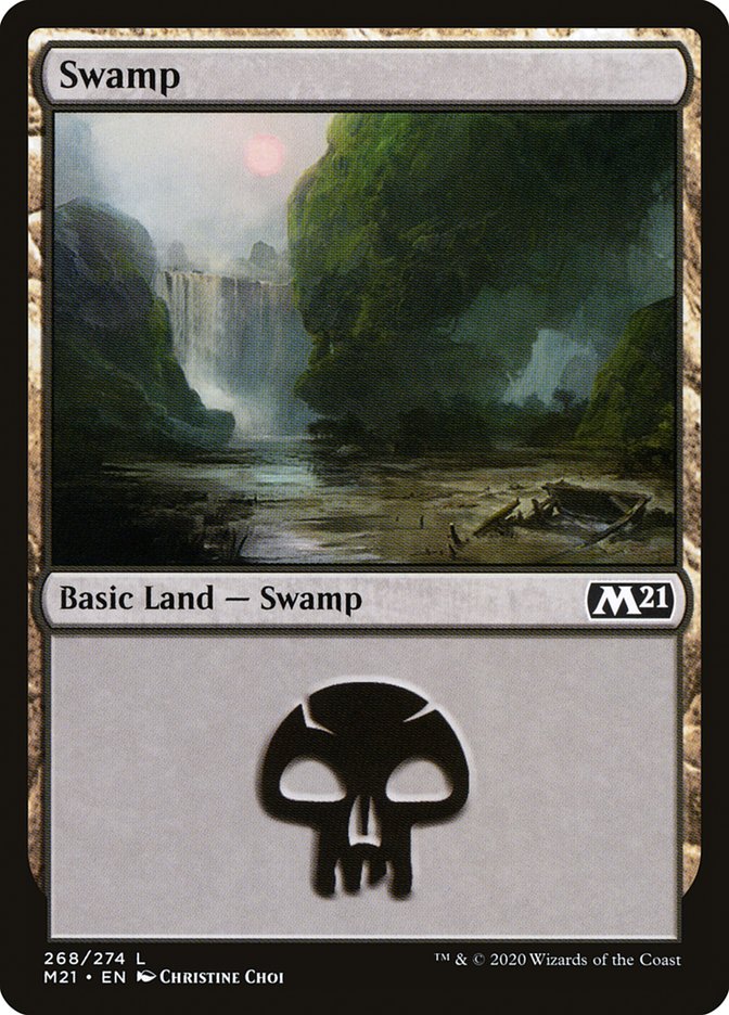 Swamp (268) [Core Set 2021] | Dragon's Lair Comics and Fantasy Houston TX