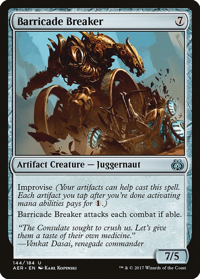 Barricade Breaker [Aether Revolt] | Dragon's Lair Comics and Fantasy Houston TX