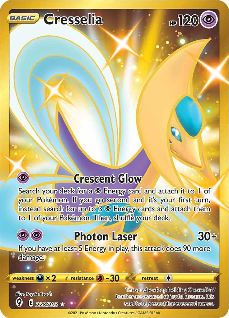 Cresselia (228/203) [Sword & Shield: Evolving Skies] | Dragon's Lair Comics and Fantasy Houston TX