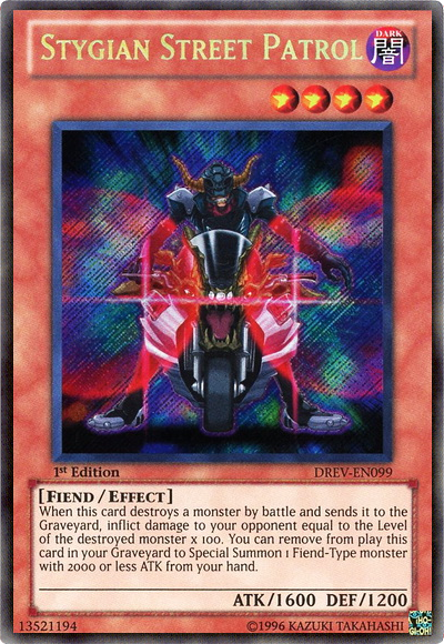 Stygian Street Patrol [DREV-EN099] Secret Rare | Dragon's Lair Comics and Fantasy Houston TX