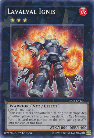 Lavalval Ignis [BP03-EN120] Shatterfoil Rare | Dragon's Lair Comics and Fantasy Houston TX