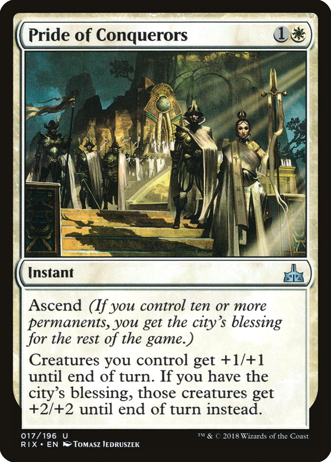 Pride of Conquerors [Rivals of Ixalan] | Dragon's Lair Comics and Fantasy Houston TX