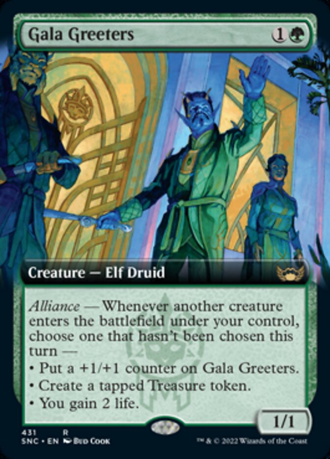 Gala Greeters (Extended Art) [Streets of New Capenna] | Dragon's Lair Comics and Fantasy Houston TX