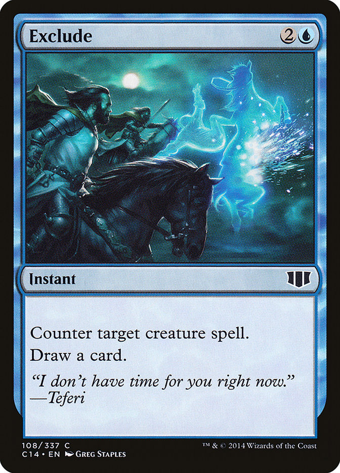 Exclude [Commander 2014] | Dragon's Lair Comics and Fantasy Houston TX