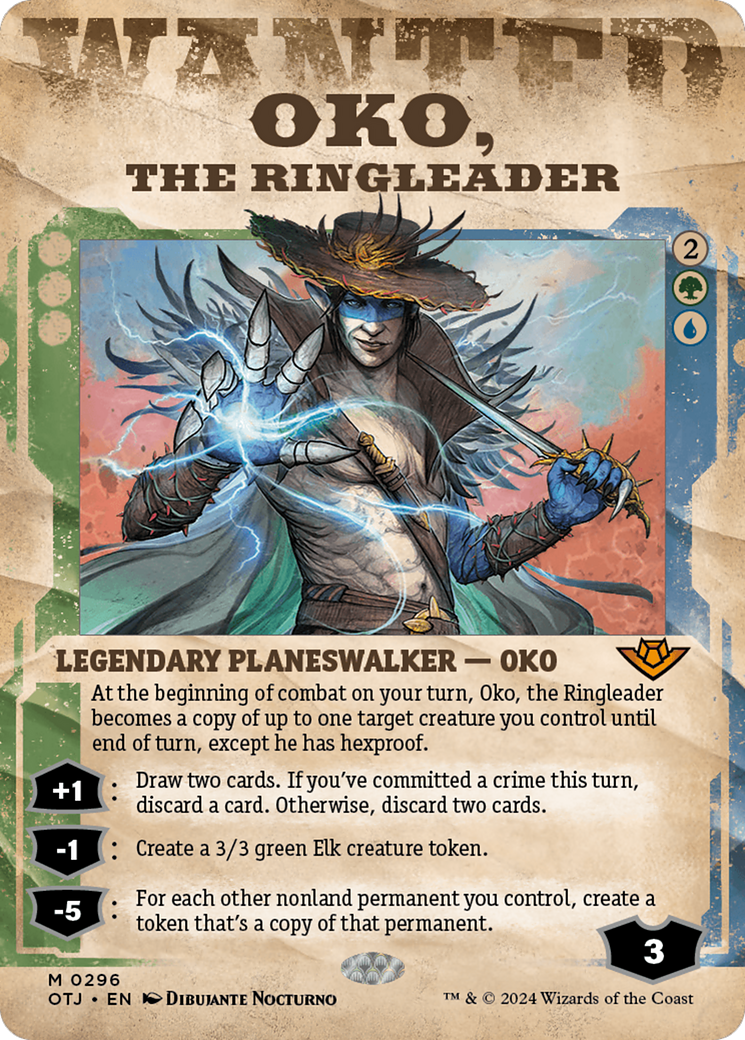 Oko, the Ringleader (Showcase) [Outlaws of Thunder Junction] | Dragon's Lair Comics and Fantasy Houston TX