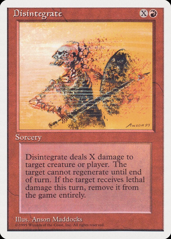 Disintegrate [Rivals Quick Start Set] | Dragon's Lair Comics and Fantasy Houston TX