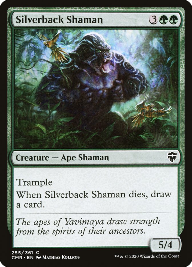 Silverback Shaman [Commander Legends] | Dragon's Lair Comics and Fantasy Houston TX