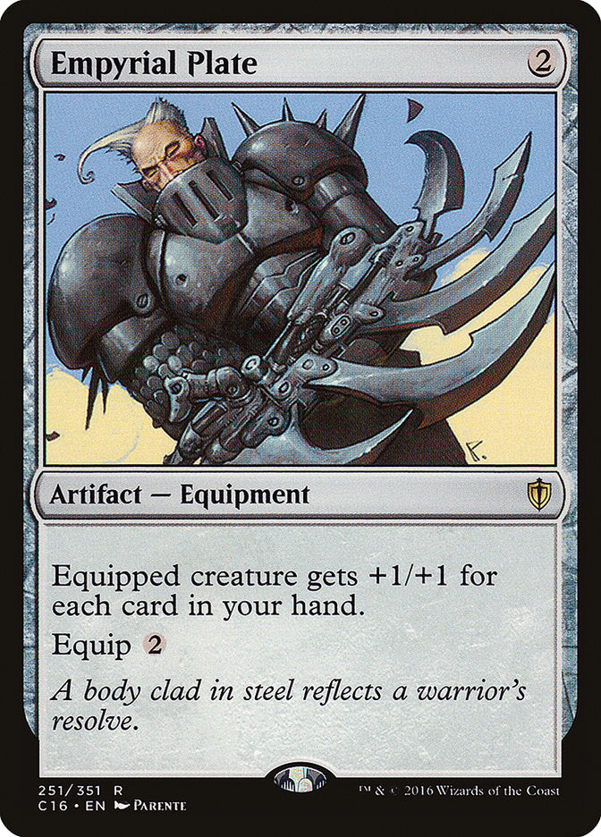 Empyrial Plate [Commander 2016] | Dragon's Lair Comics and Fantasy Houston TX