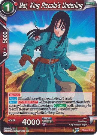 Mai, King Piccolo's Underling (DB3-013) [Giant Force] | Dragon's Lair Comics and Fantasy Houston TX