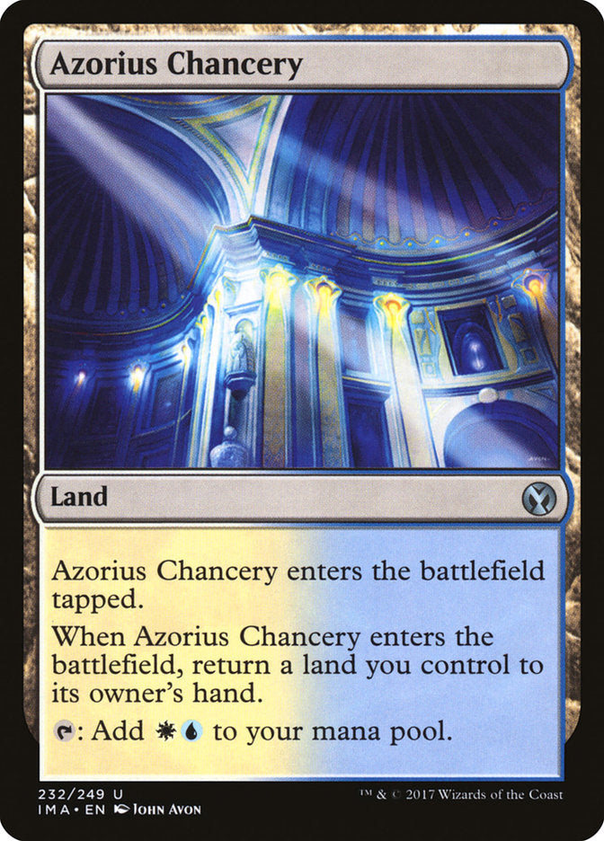 Azorius Chancery [Iconic Masters] | Dragon's Lair Comics and Fantasy Houston TX