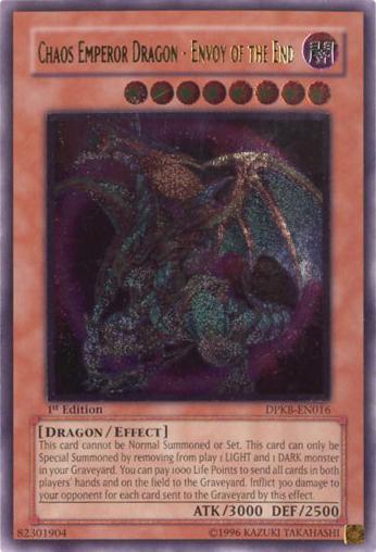 Chaos Emperor Dragon - Envoy of the End [DPKB-EN016] Ultimate Rare | Dragon's Lair Comics and Fantasy Houston TX