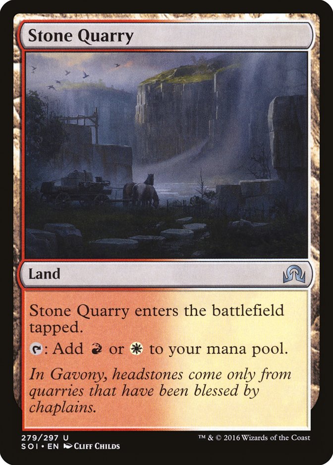 Stone Quarry [Shadows over Innistrad] | Dragon's Lair Comics and Fantasy Houston TX