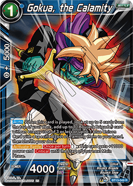 Gokua, the Calamity (Rare) (BT13-049) [Supreme Rivalry] | Dragon's Lair Comics and Fantasy Houston TX