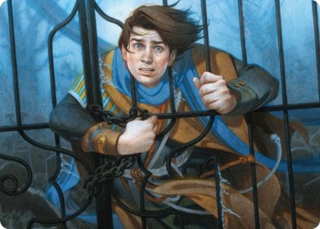 Locked in the Cemetery Art Card [Innistrad: Midnight Hunt Art Series] | Dragon's Lair Comics and Fantasy Houston TX