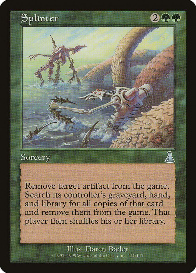 Splinter [Urza's Destiny] | Dragon's Lair Comics and Fantasy Houston TX